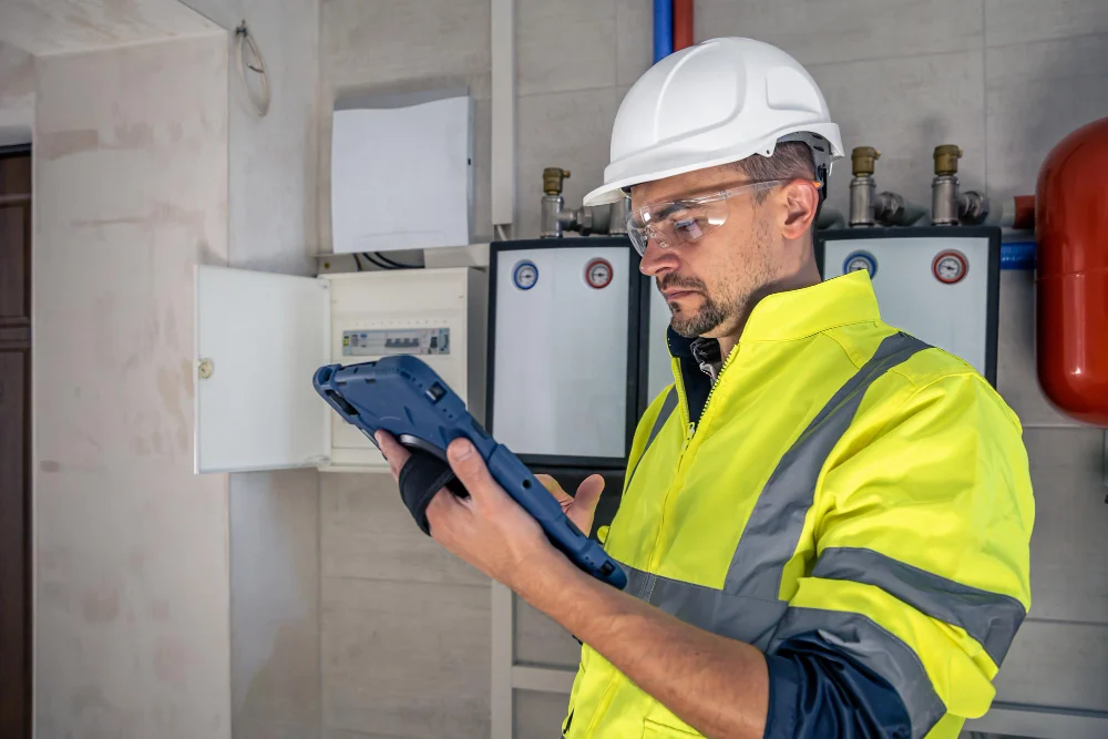 Installing a New Boiler work